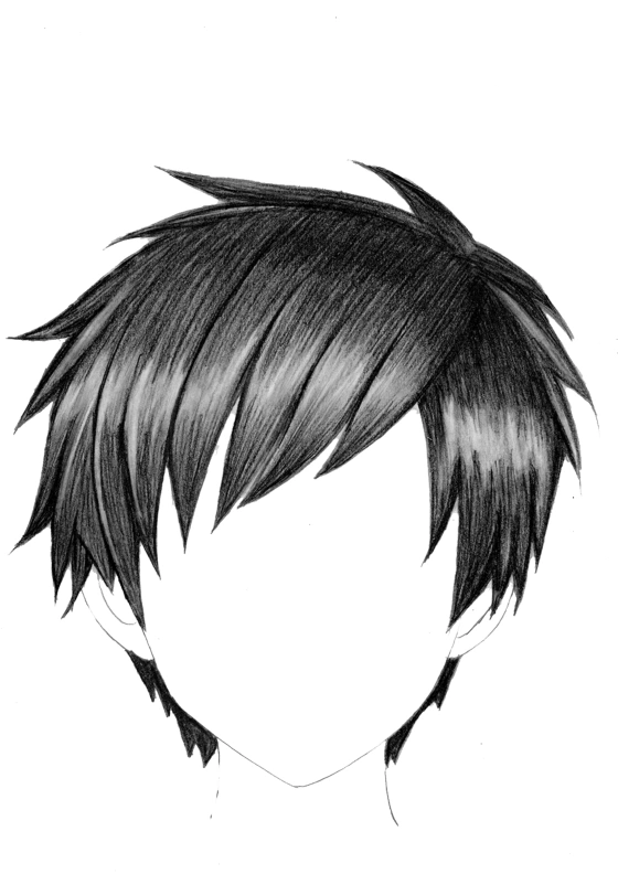 boy anime hairstyles